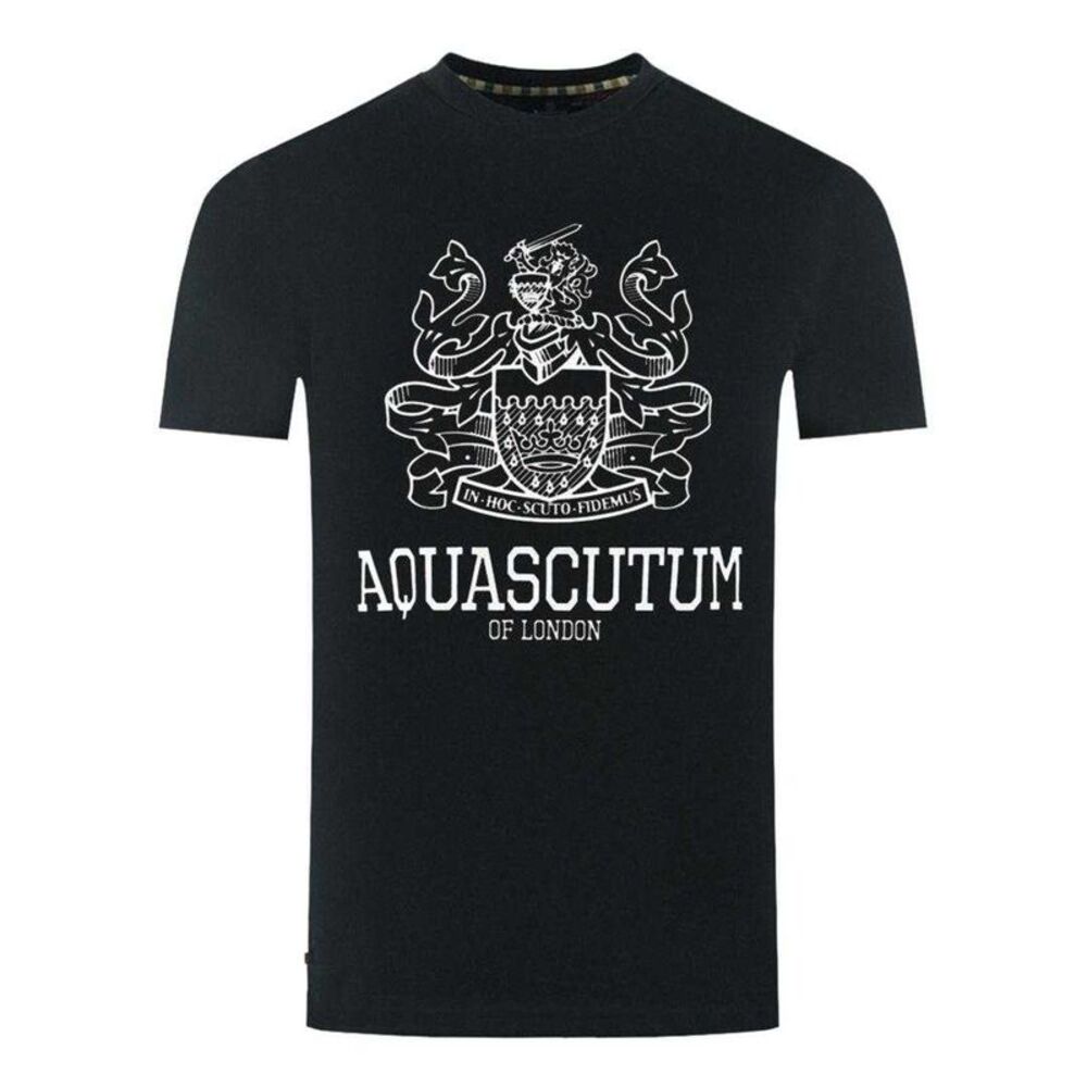 Aquascutum Mens London Aldis T-Shirt / Black